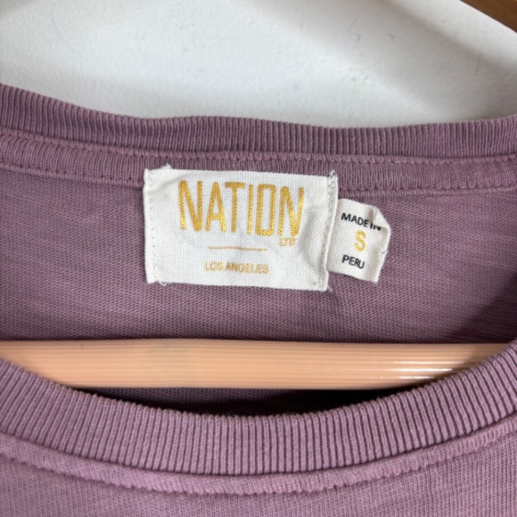 Nation LTD Sissy Flutter Sleeve Dress S in Hopeless Romantic Tiered Midi Preppy - Picture 10 of 14